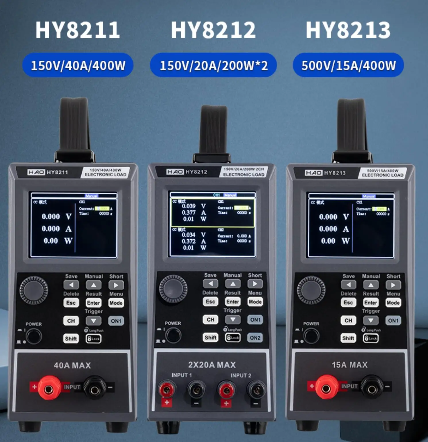Programmable DC electronic load testing Battery capacity Lithium lead battery capacity tester Charge/discharge 110V/220V 400W Programmable DC electronic load testing Battery capacity Lithium lead battery capacity tester Charge/discharge 110V/220V 400W